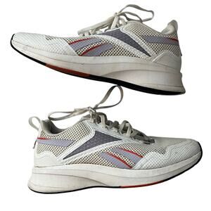 Reebok Fusium Run Lite Sneakers Womens Size 8 White Purple Red Shoe EH0395 Walk